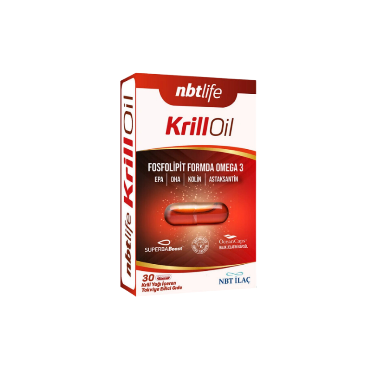 Nbt Life Krill Oil Takviye Edici Gıda 30 Kapsül