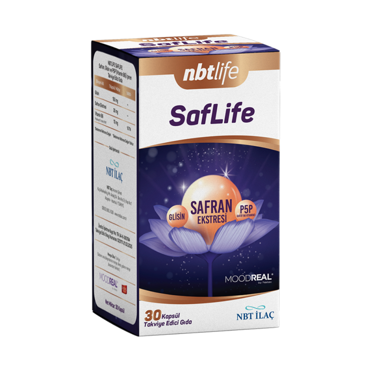 Nbt Life Saflife Safran Ekstresi 30 Kapsül