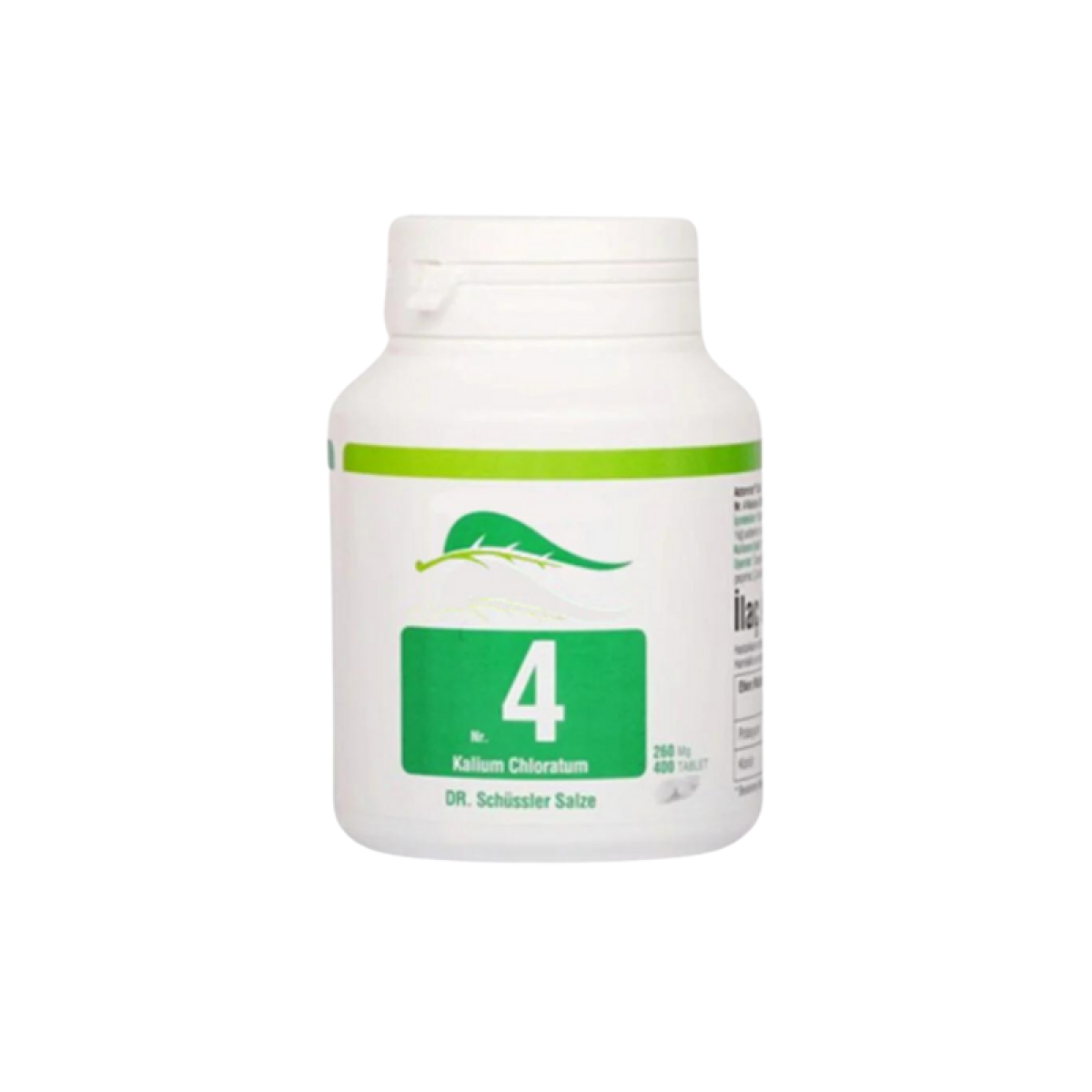     Schüssler Dr. Tuzları Kalium Chloratum Mineral Tuz No.04