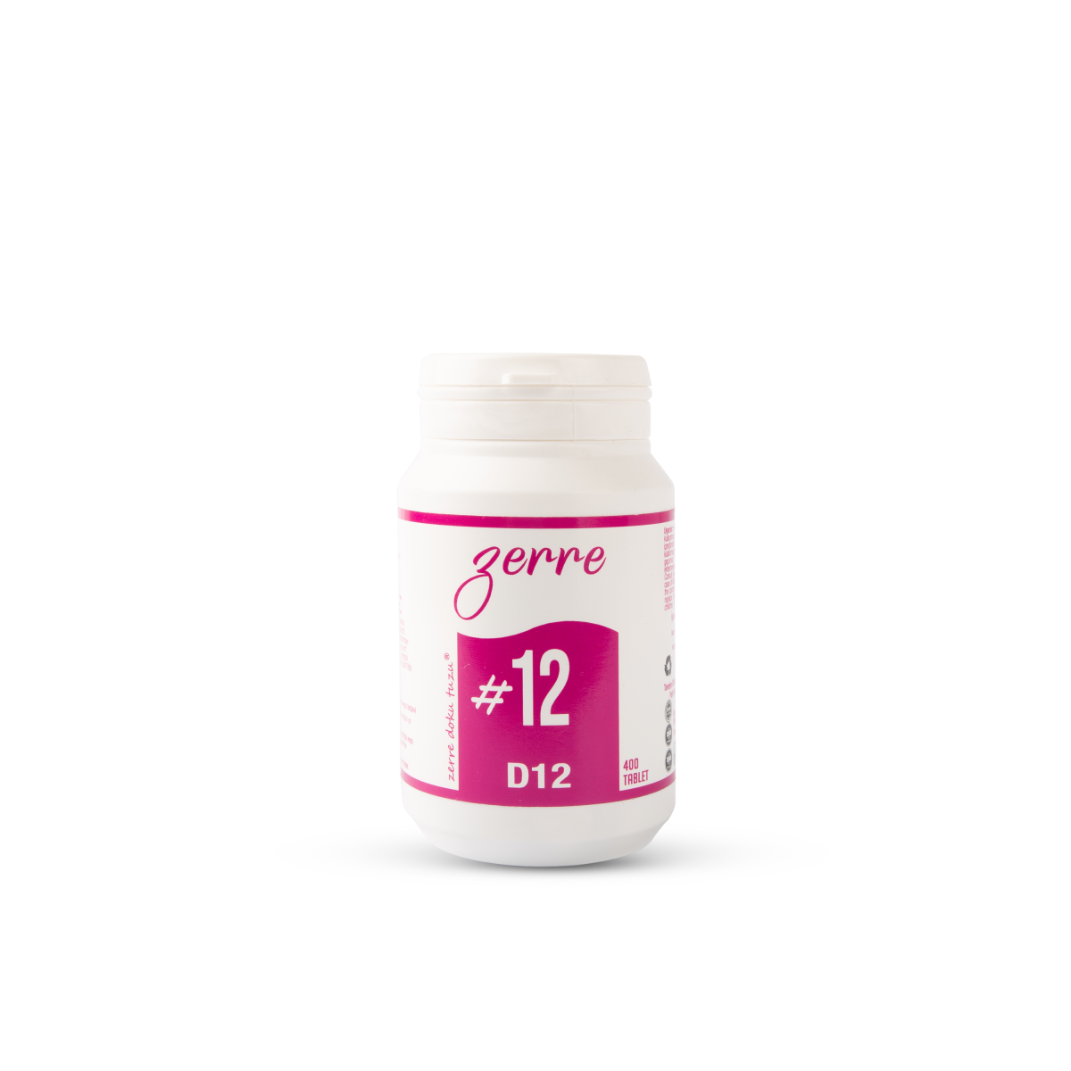     Zerre Doku Tuzu Schüssler Mineral #12 400 Tablet