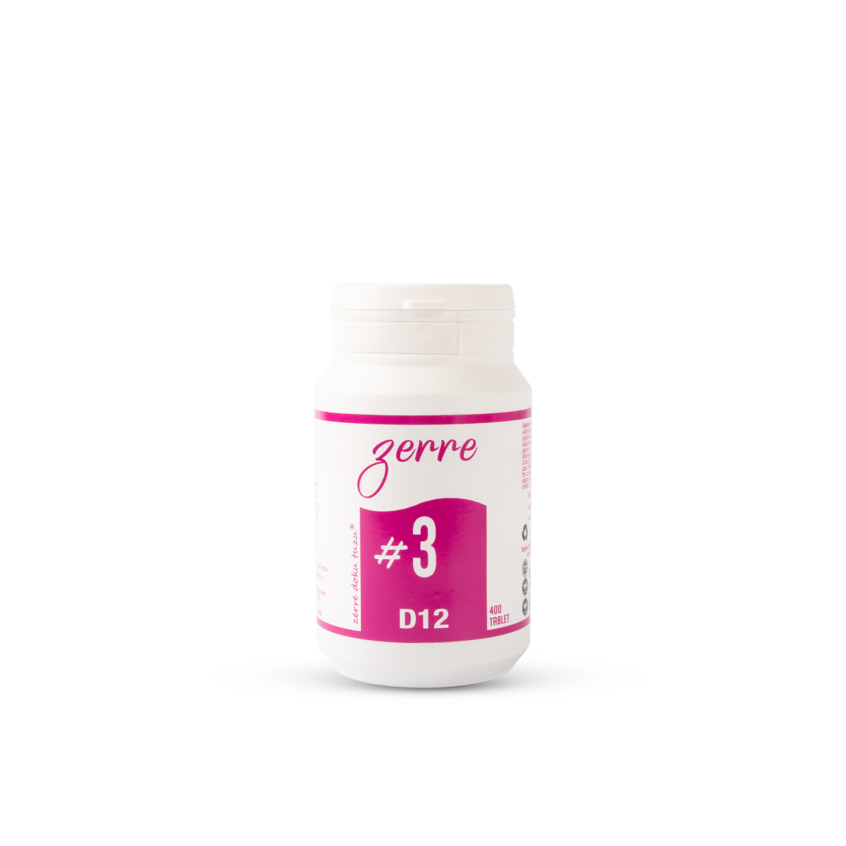     Zerre Doku Tuzu Schüssler Mineral #3 400 Tablet