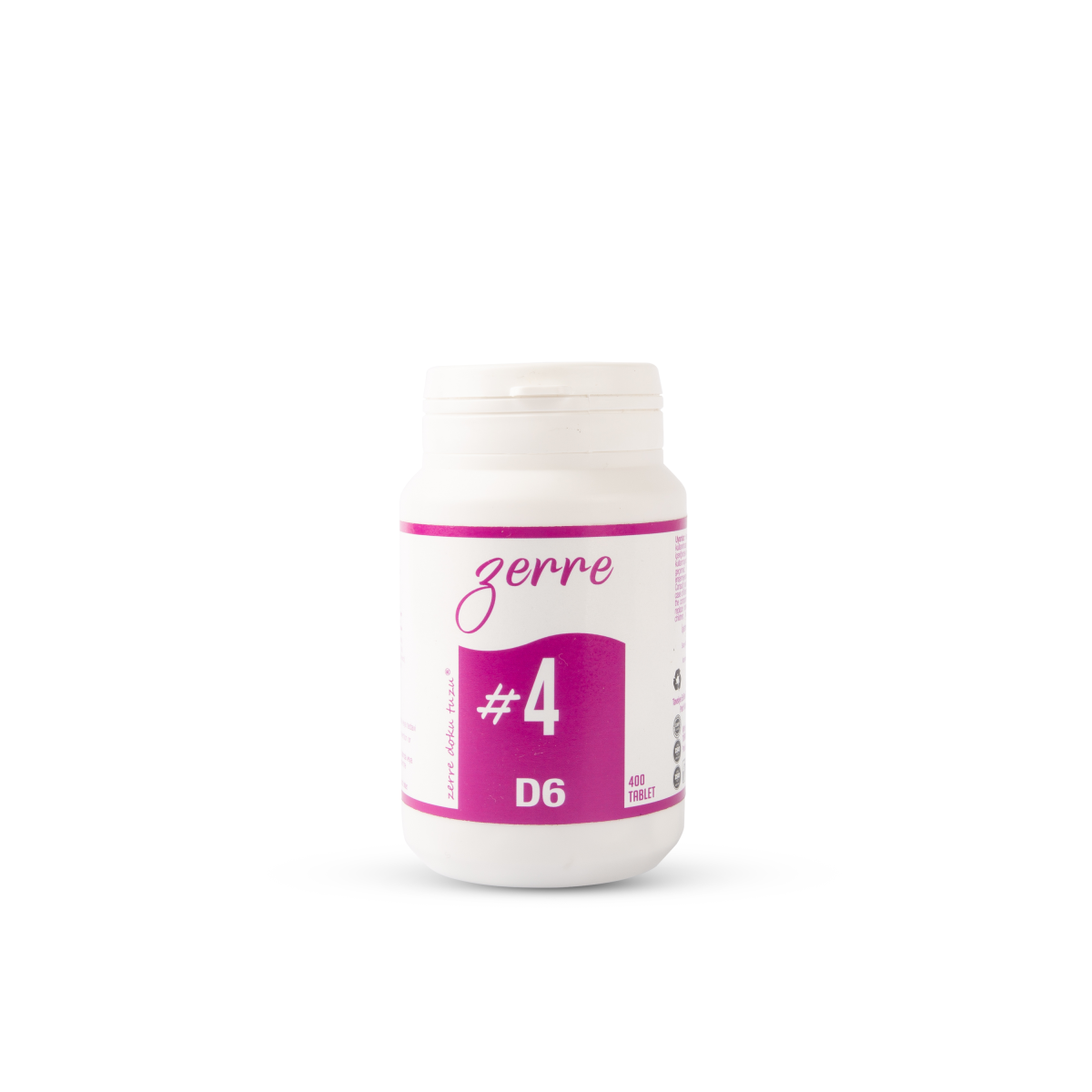     Zerre Doku Tuzu Schüssler Mineral #4 400 Tablet