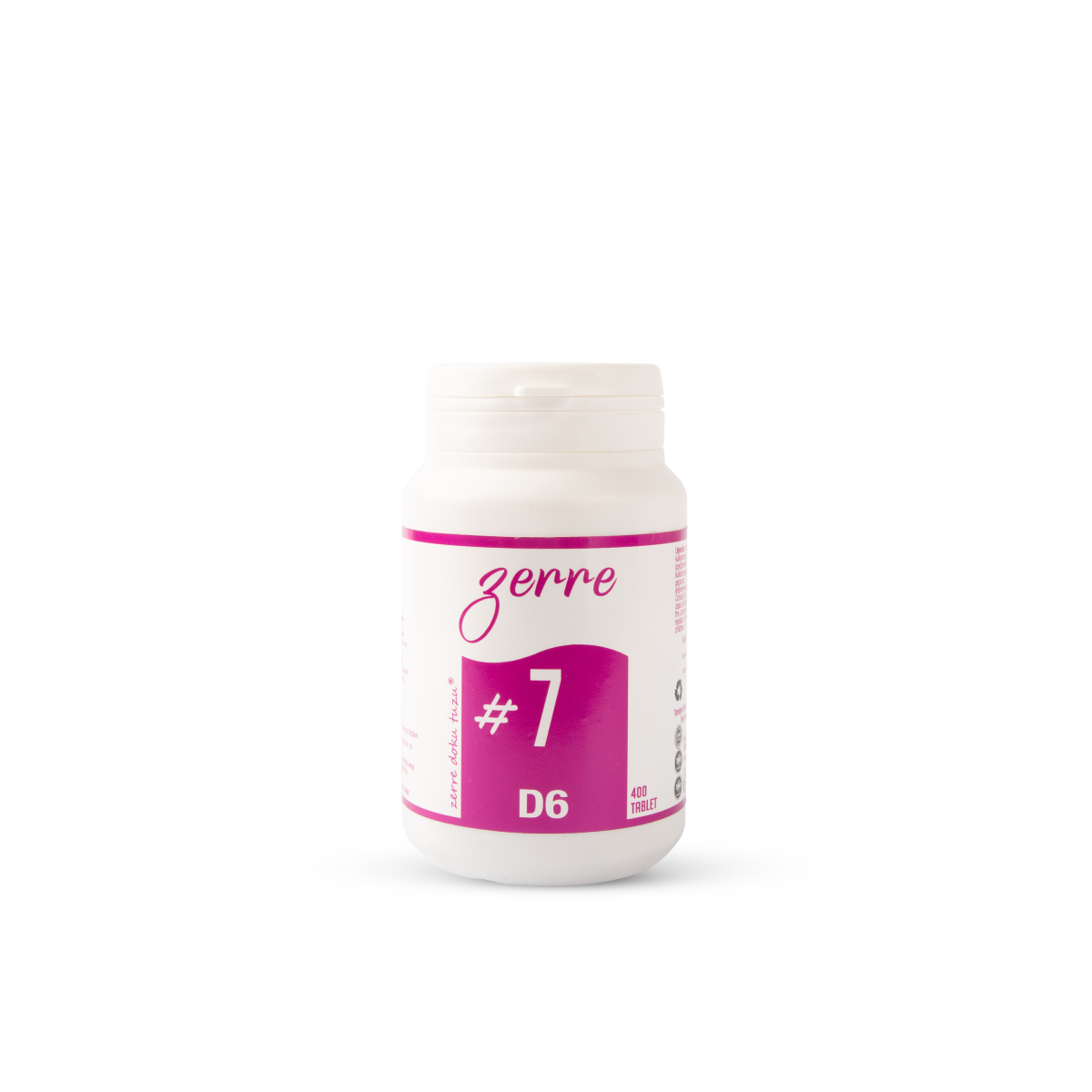     Zerre Doku Tuzu Schüssler Mineral #7 400 Tablet