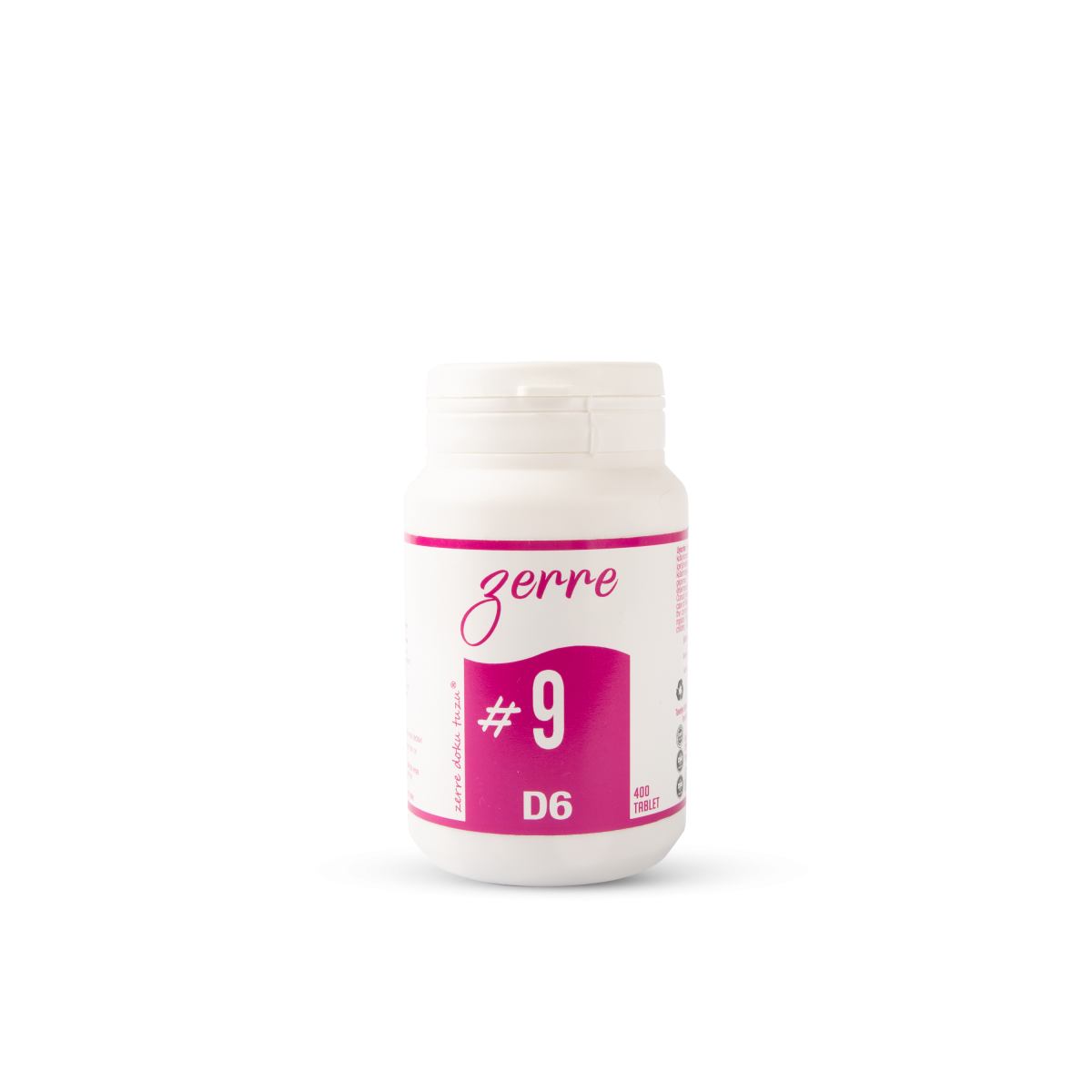     Zerre Doku Tuzu Schüssler Mineral #9 400 Tablet